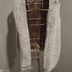 Altar'd State Soft Cream Teddy Jacket